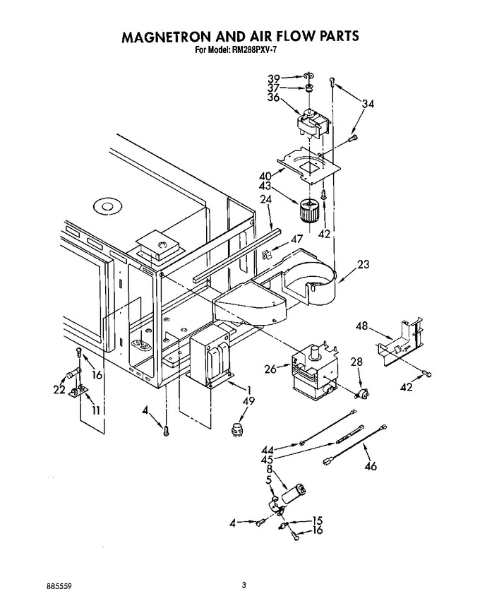 Diagram for RM288PXV7