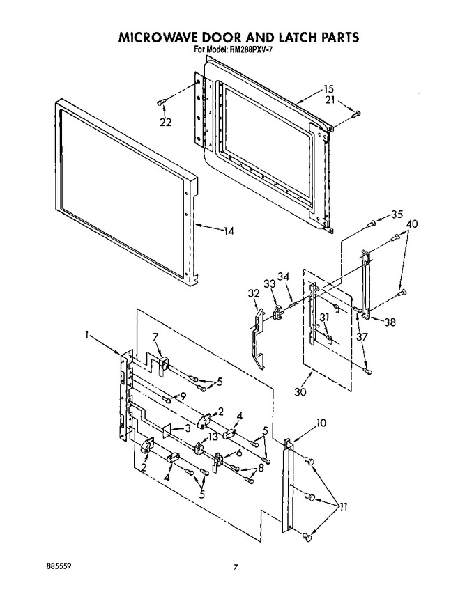 Diagram for RM288PXV7