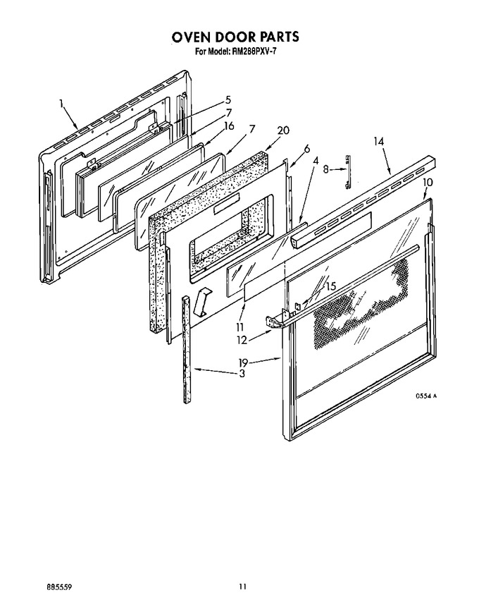 Diagram for RM288PXV7
