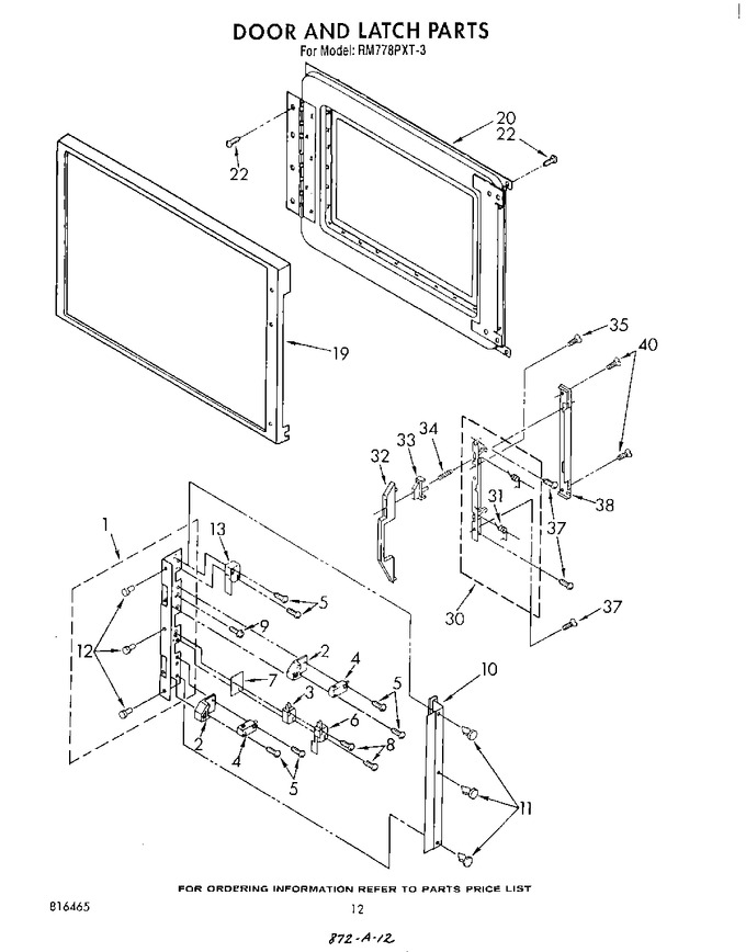 Diagram for RM778PXT3