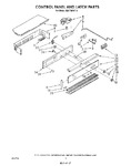Diagram for 02 - Control Panel And Latch