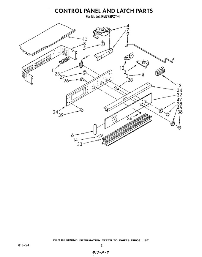 Diagram for RM778PXT4
