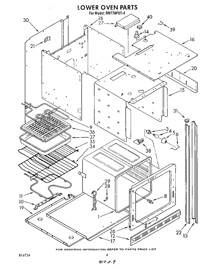 Diagram for RM778PXT4