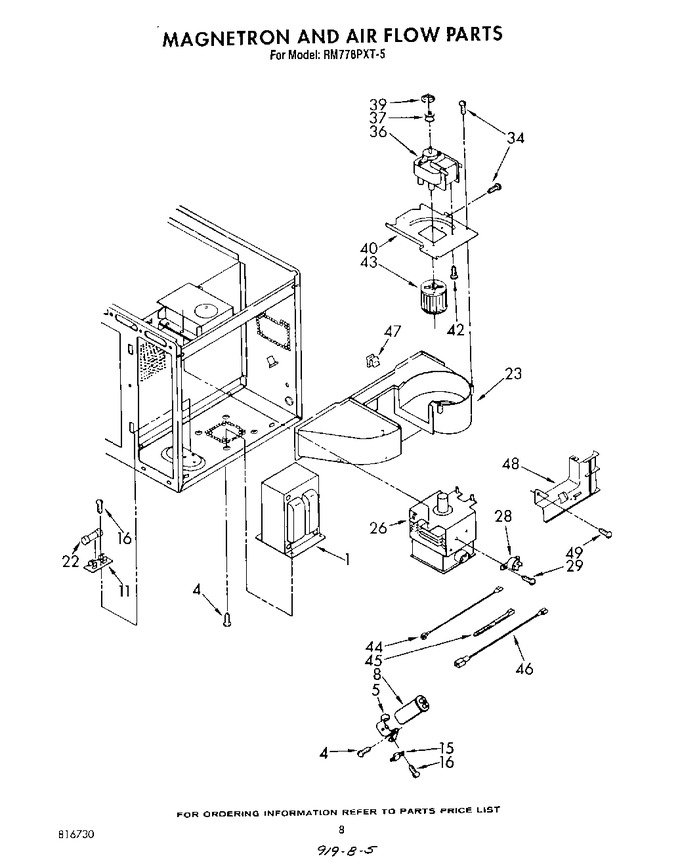 Diagram for RM778PXT5