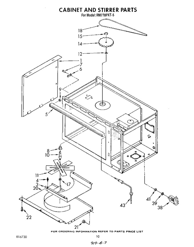 Diagram for RM778PXT5