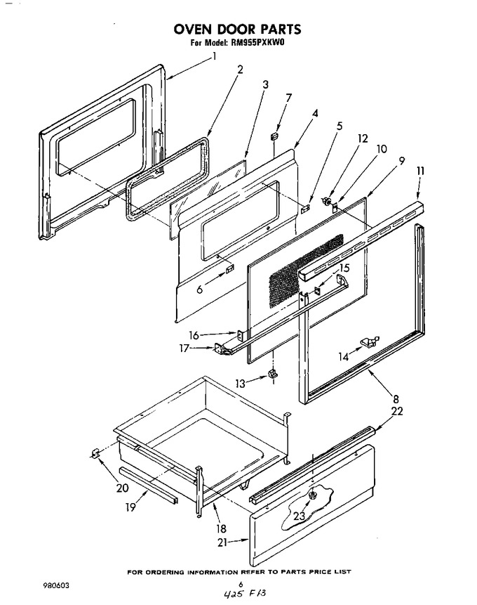 Diagram for RM955PXKW0