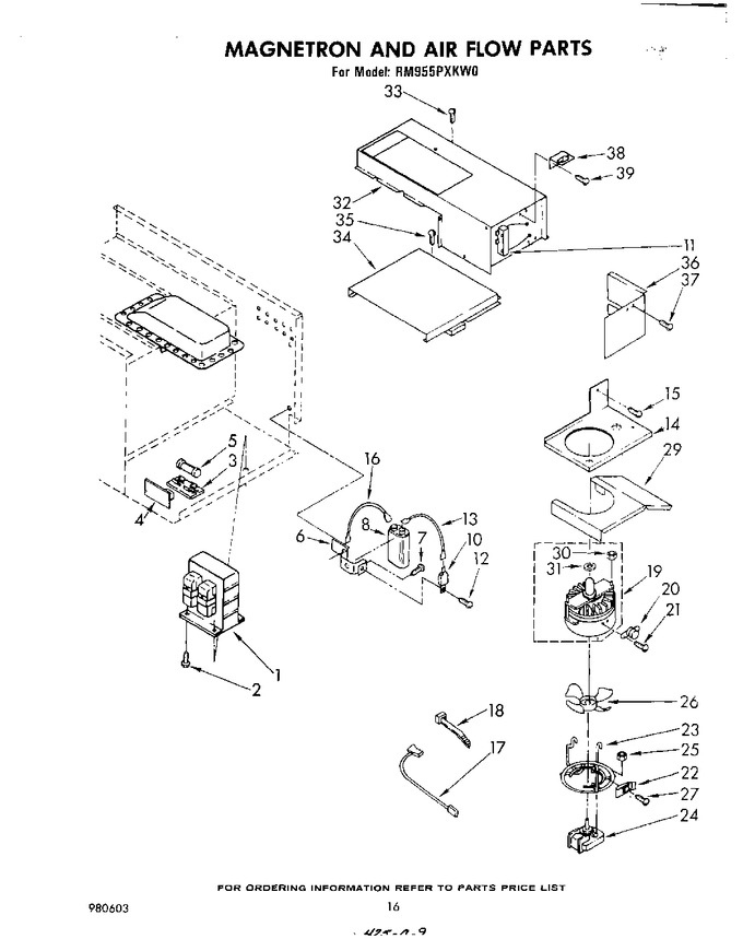 Diagram for RM955PXKW0