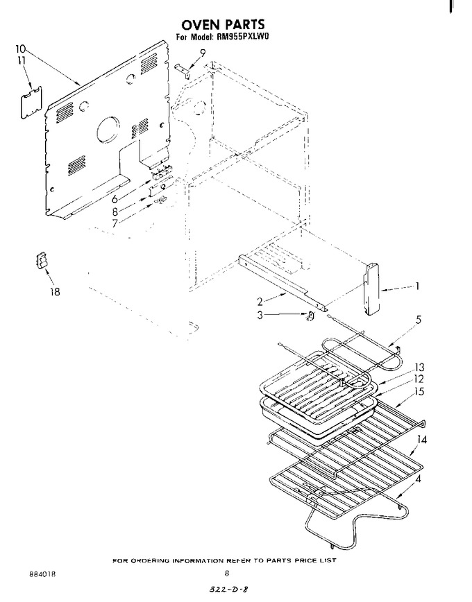 Diagram for RM955PXLW0