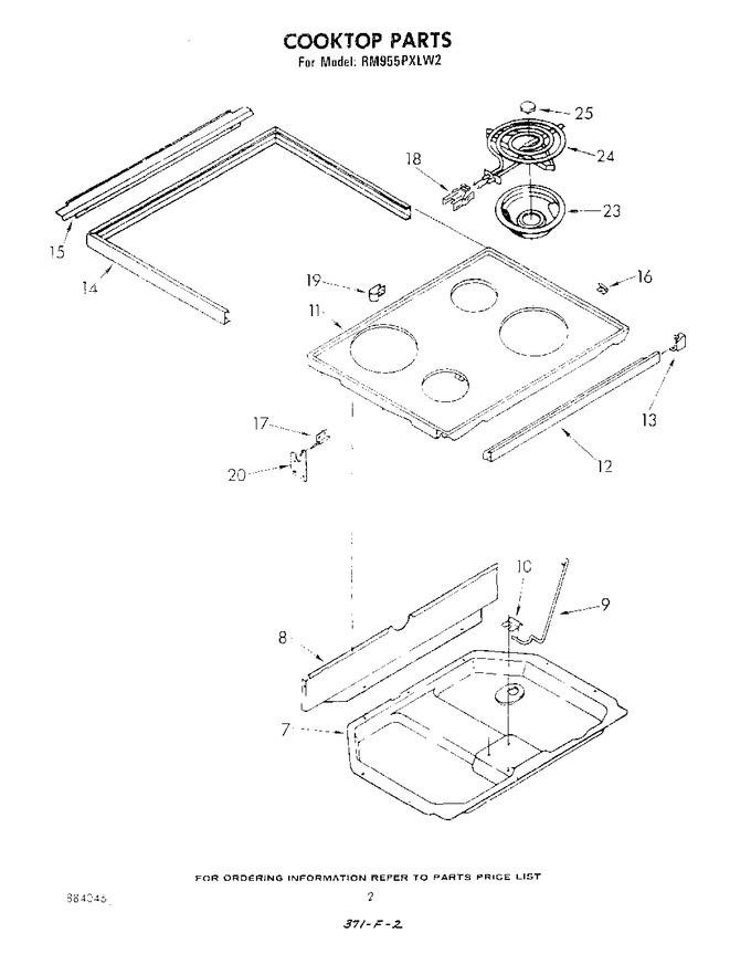 Diagram for RM955PXLW2