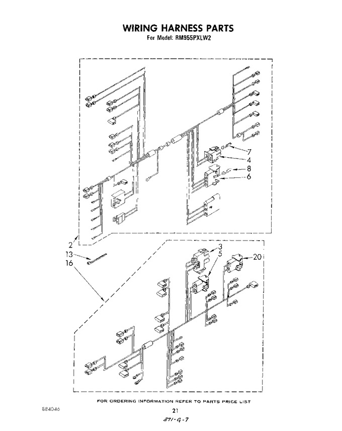 Diagram for RM955PXLW2