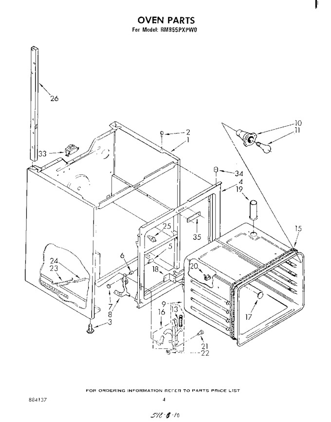 Diagram for RM955PXPW0