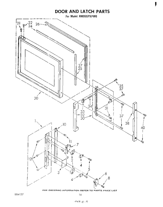 Diagram for RM955PXPW0