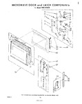 Diagram for 09 - Microwave Door And Latch