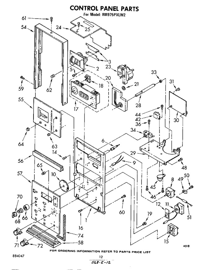 Diagram for RM975PXLW2