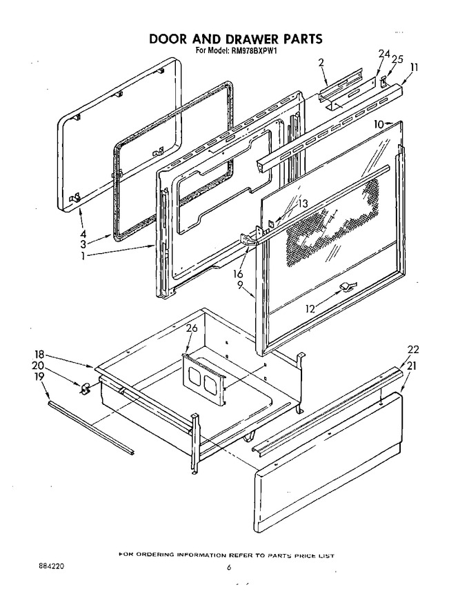 Diagram for RM978BXPW1