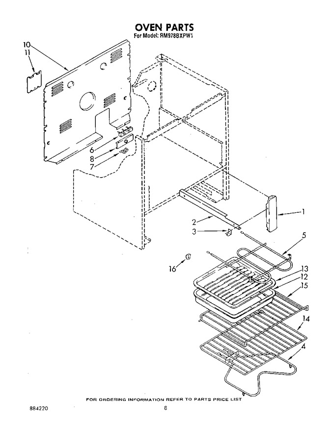 Diagram for RM978BXPW1