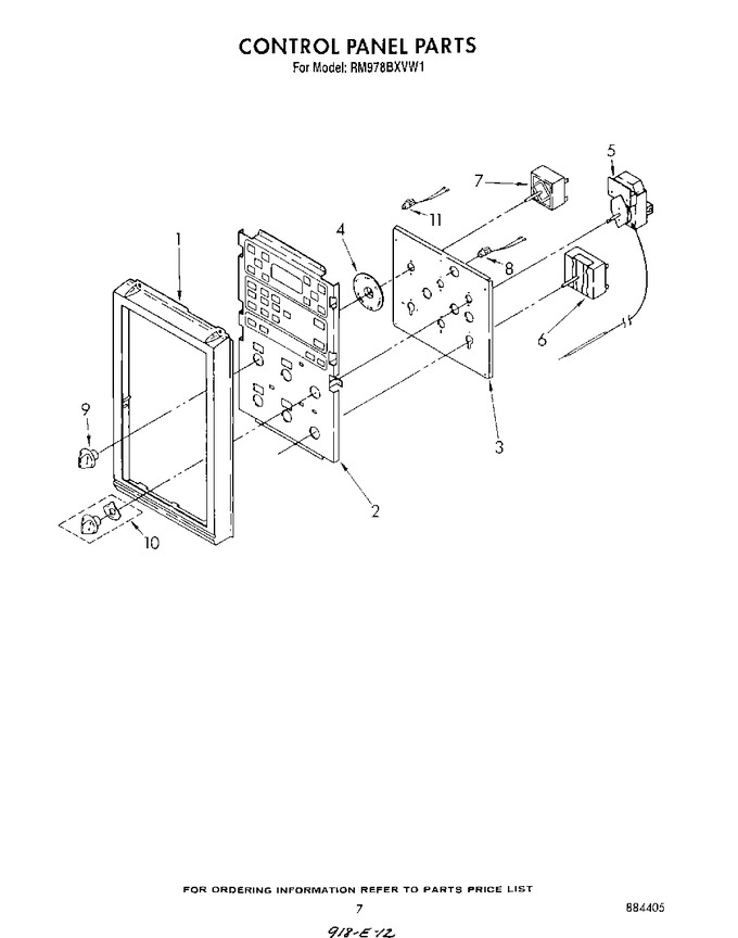 Diagram for RM978BXVW1