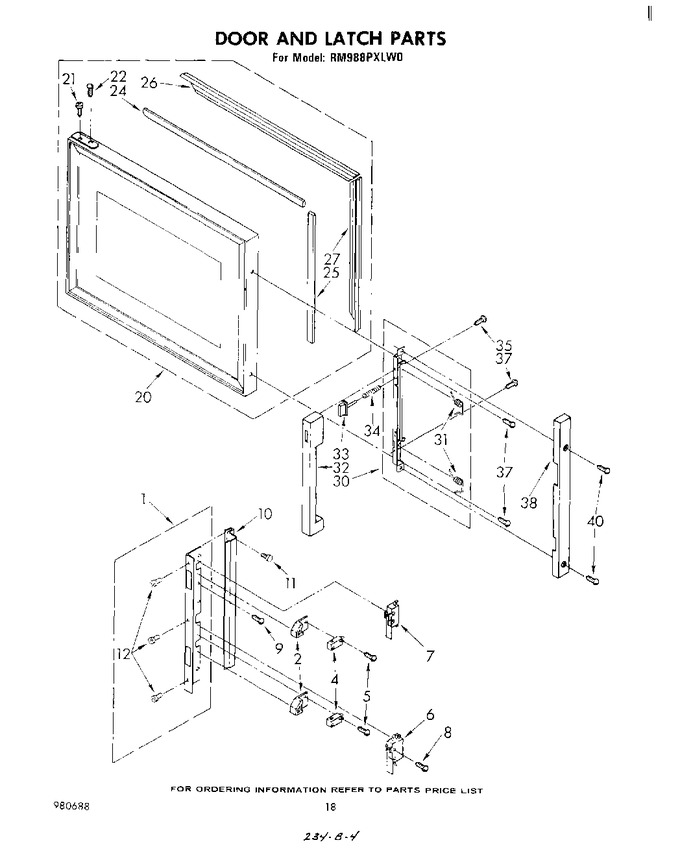 Diagram for RM988PXLW0