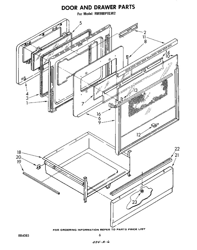 Diagram for RM988PXLW2
