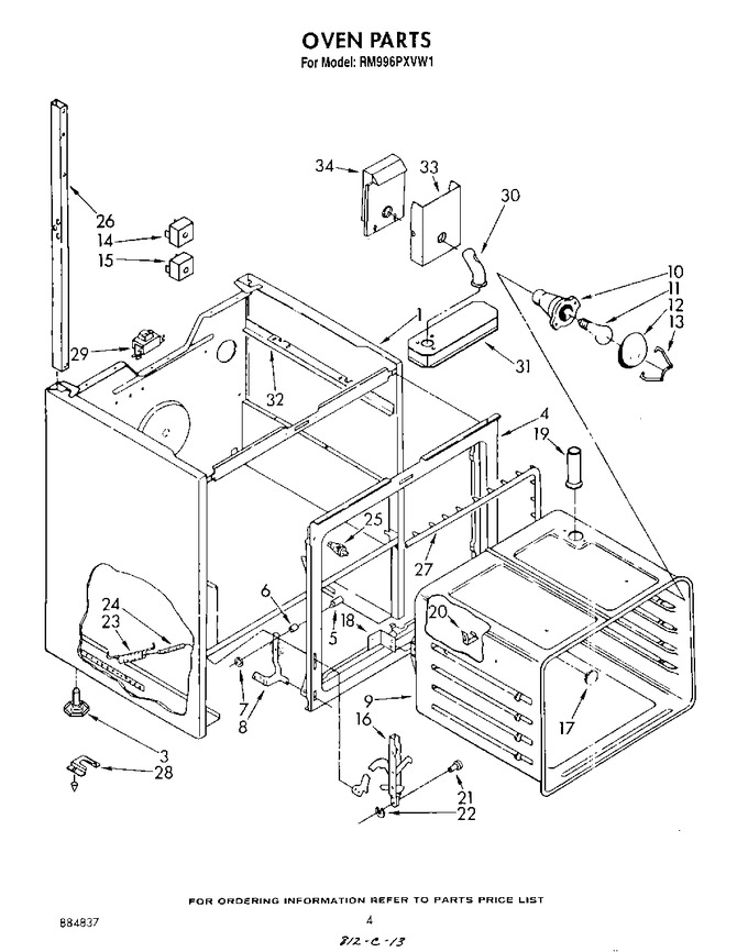 Diagram for RM996PXVW1