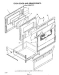 Diagram for 05 - Oven Door And Drawer