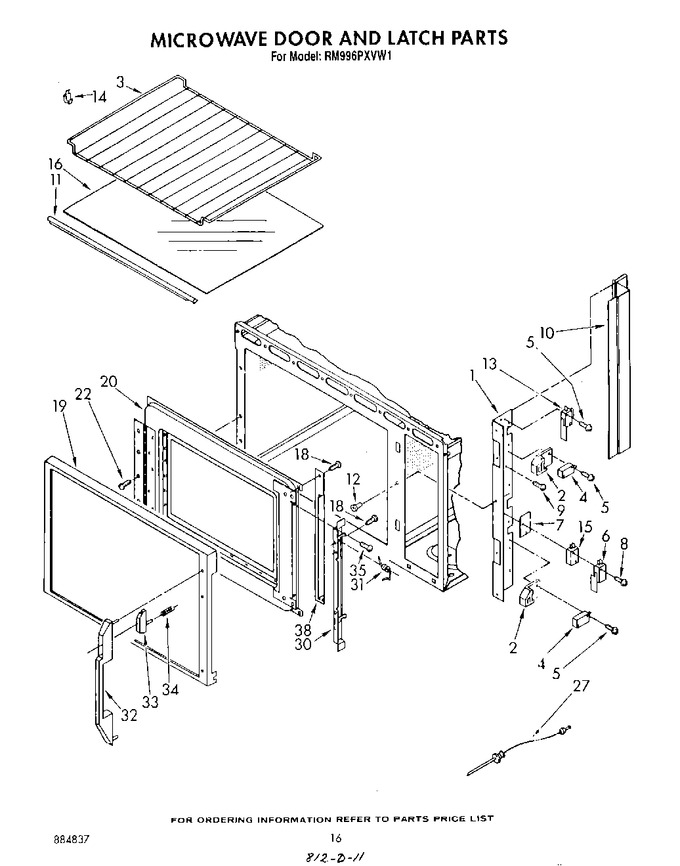 Diagram for RM996PXVW1