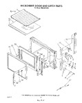 Diagram for 10 - Microwave Door And Latch , Lit/optional