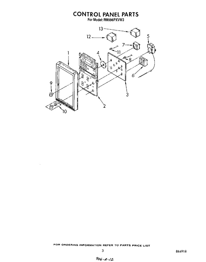 Diagram for RM996PXVW3