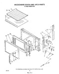Diagram for 10 - Microwave Door And Latch , Lit/optional
