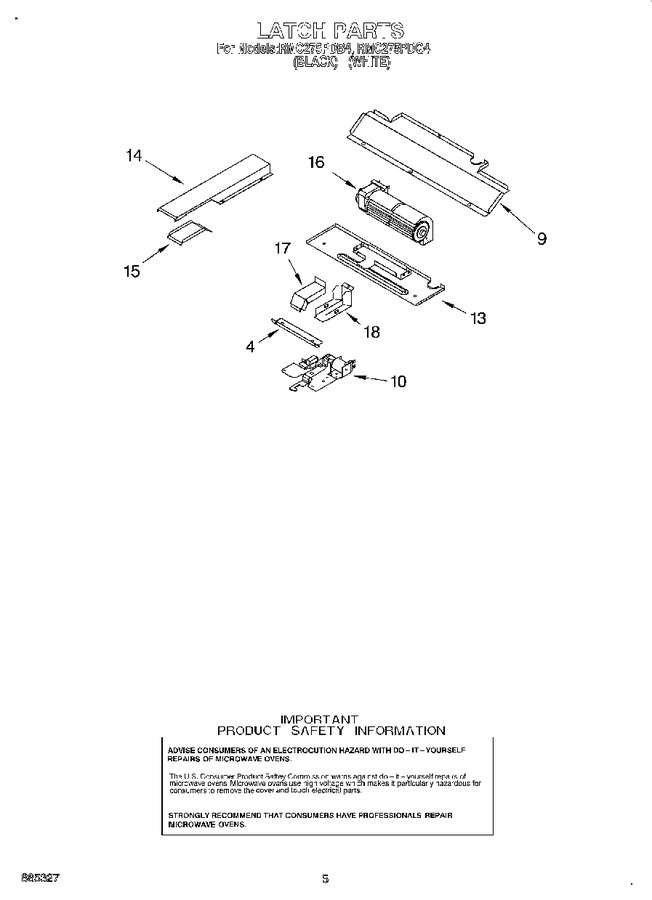 Diagram for RMC275PDQ4