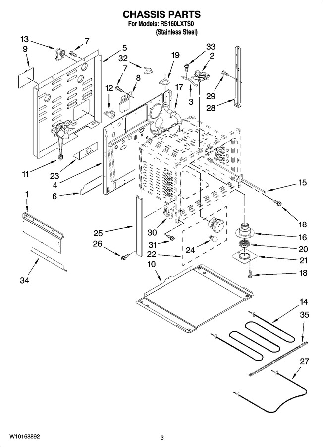 Diagram for RS160LXTS0