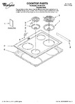 Diagram for 01 - Cooktop Parts
