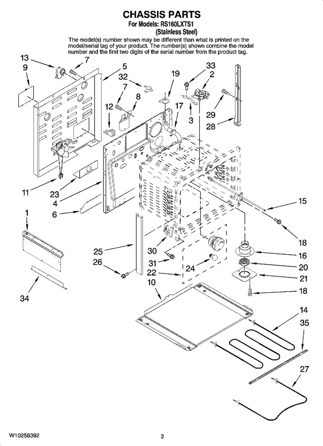 Diagram for RS160LXTS1