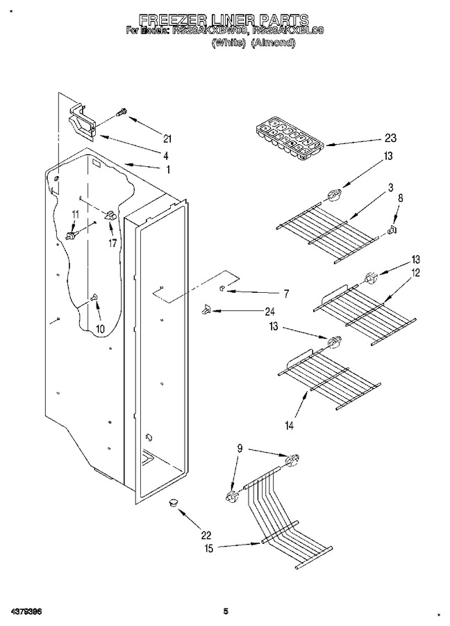 Diagram for RS20AKXBW00