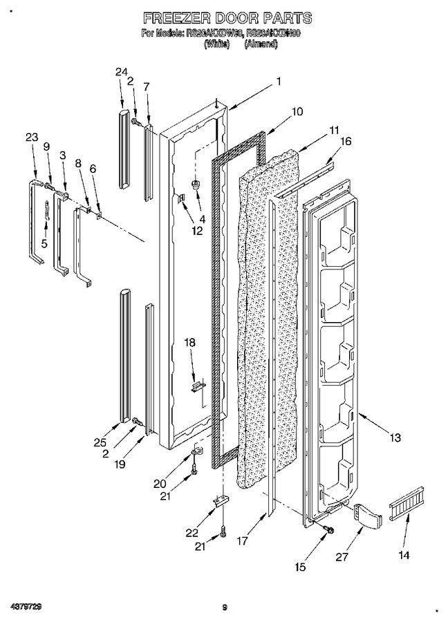Diagram for RS20AKXDW00