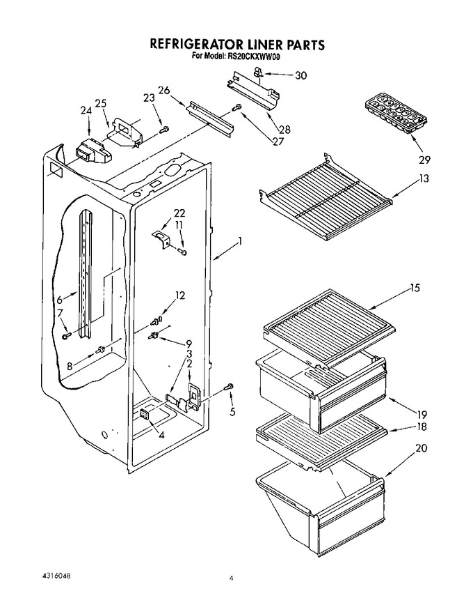 Diagram for RS20CKXWW00