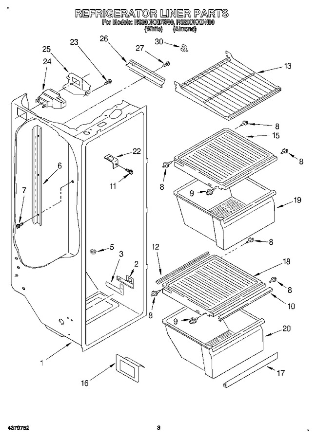 Diagram for RS20DKXDW00