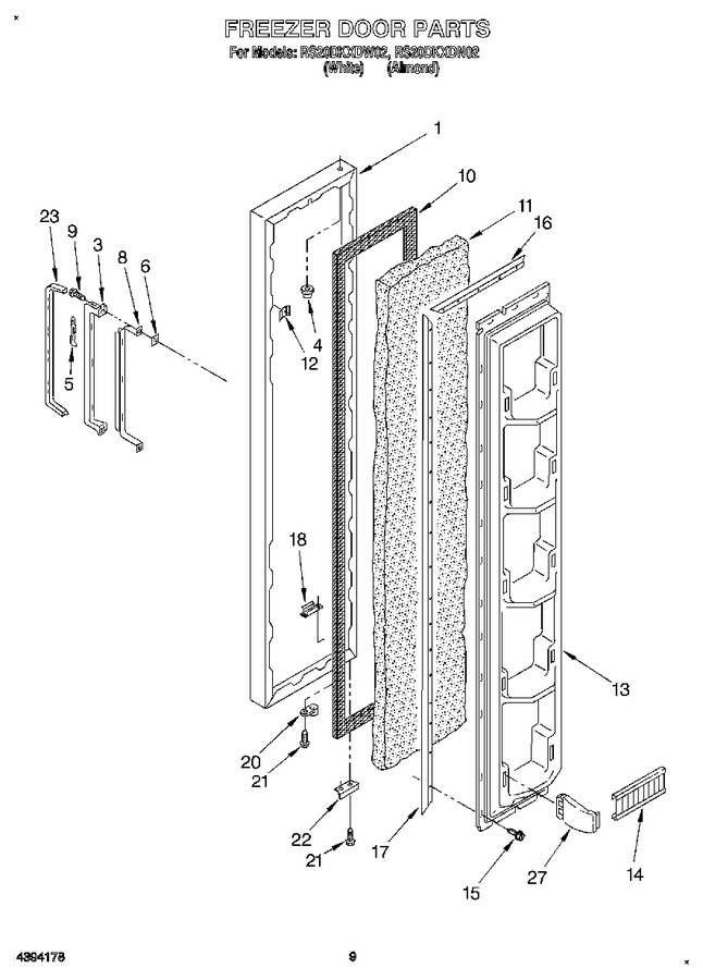 Diagram for RS20DKXDW02