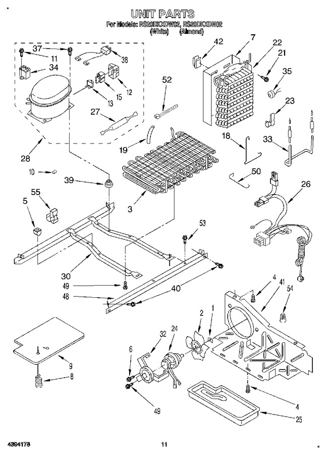Diagram for RS20DKXDW02