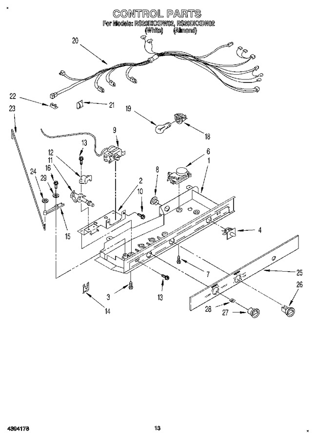 Diagram for RS20DKXDW02