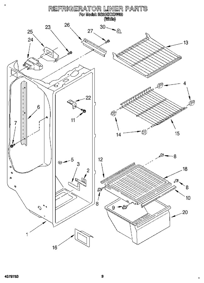 Diagram for RS20EKXDW00
