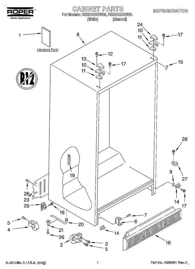 Diagram for RS22AQXGW00
