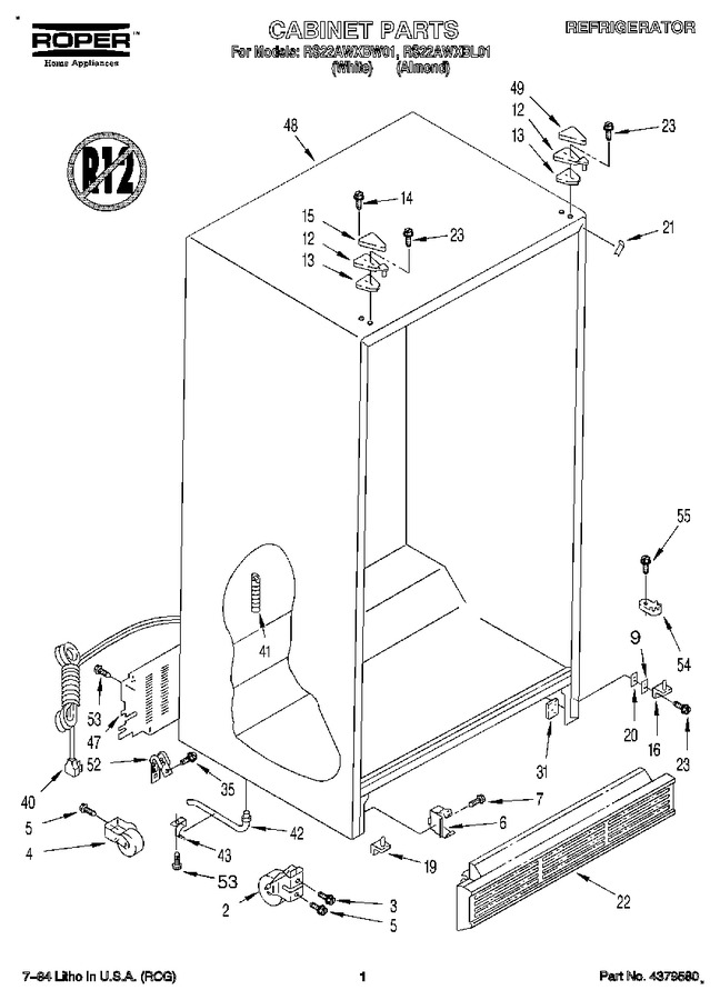 Diagram for RS22AWXBW01