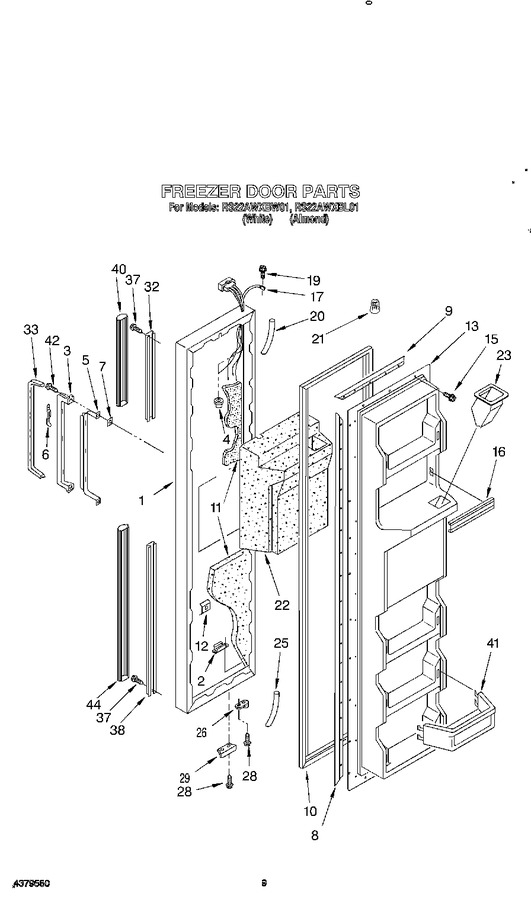 Diagram for RS22AWXBW01