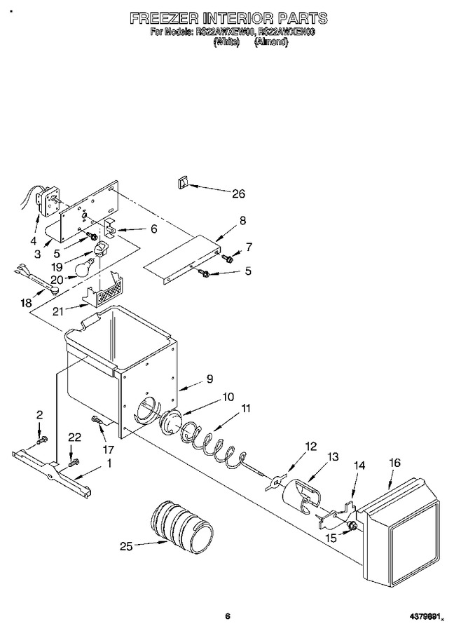 Diagram for RS22AWXEW00