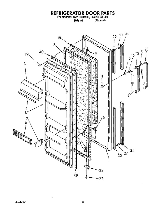 Diagram for RS22BRXAW00