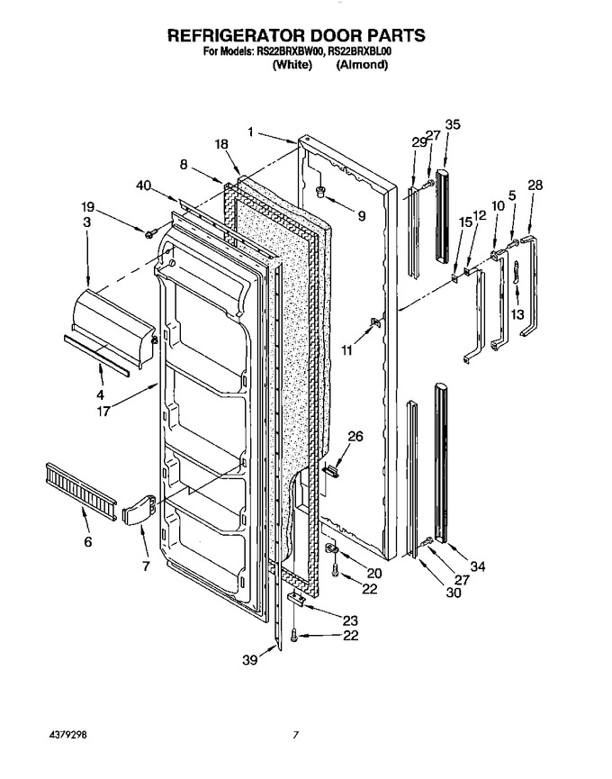 Diagram for RS22BRXBL00