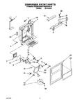 Diagram for 08 - Dispenser Front