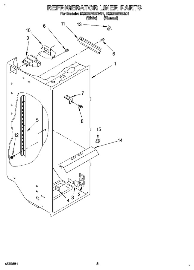 Diagram for RS22BRXBL01