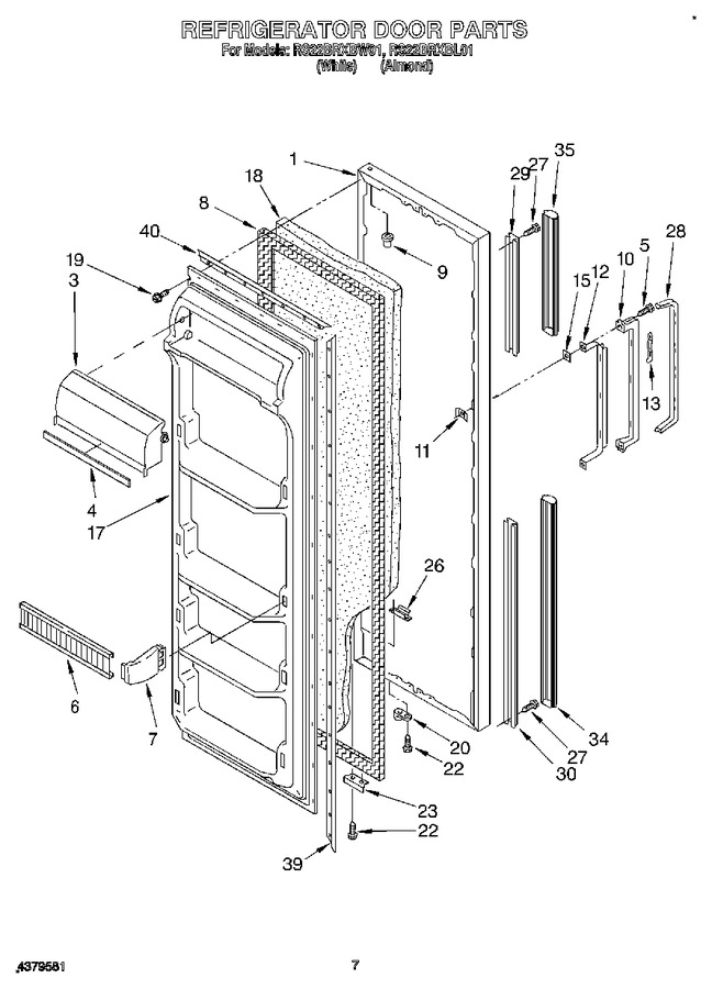 Diagram for RS22BRXBL01
